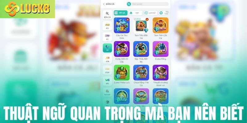 Thuật ngữ quan trọng mà người tham gia nên biết